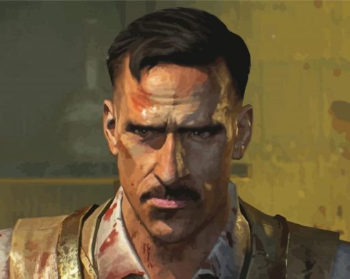 Call Of Duty Edward Richtofen paint by number