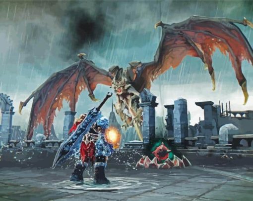 Darksiders Video Games paint by number