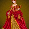 Disney Princess In Bodice Dress paint by number