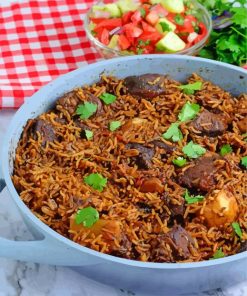 East African Pilau paint by number