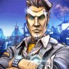 Handsome Jack paint by number