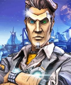 Handsome Jack paint by number