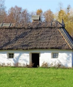 Old Farm House paint by number