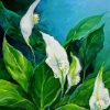 Peace Lily paint by number