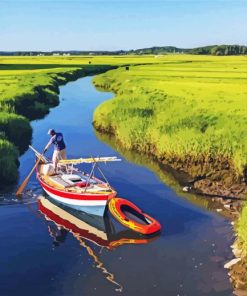 Salt Marsh paint by number