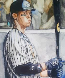 Aaron Judge Player Art paint by number