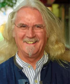 Aesthetic Billy Connolly paint by number