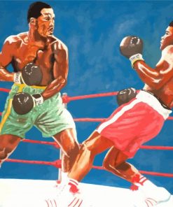 Ali And Frazier paint by number