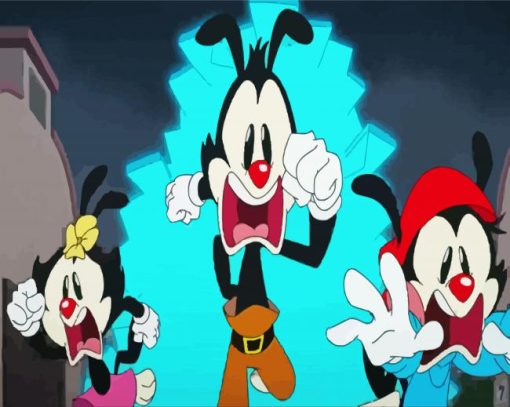 Animaniacs paint by number