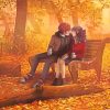 Autumn Couple Anime paint by number