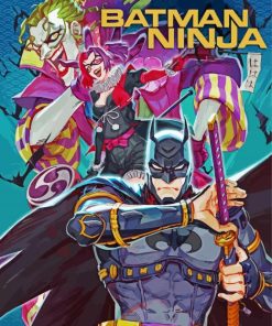 Batman Ninja Poster paint by number