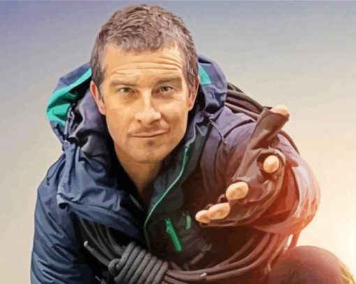 Bear Grylls paint by number