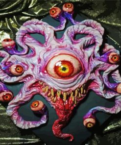 Beholder The Monster paint by number