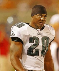 Brian Dawkins paint by number