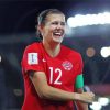 Canadian Player Christine Sinclair paint by number