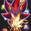 Crystal Shadow The Hedgehog Sonic Game paint by number