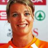 Dafne Schippers Face paint by number