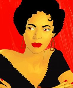 Dorothy Dandridge paint by number