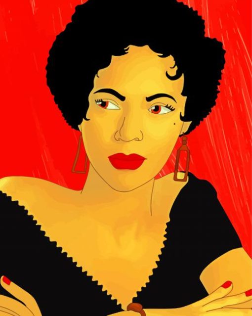 Dorothy Dandridge paint by number