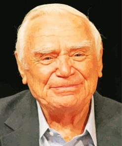 Ernest Borgnine Actor paint by number