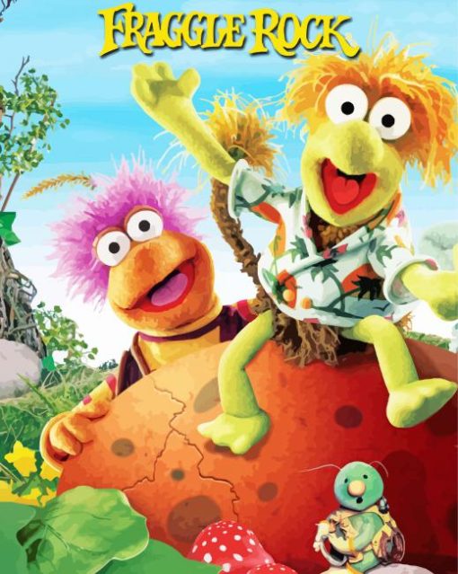 Fraggle Rock Animation paint by number