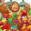 Fraggle Rock Serie paint by number