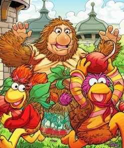 Fraggle Rock Serie paint by number