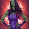 Gamora Hero paint by number