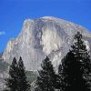 Half Dome National Park paint by number