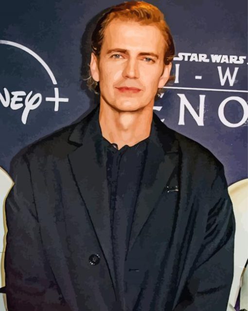 Hayden Christensen paint by number