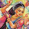 Hindu Dancer paint by number