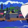 Home To Ithaca By Romare Bearden paint by number