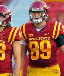 Iowa State Cyclones Players paint by number