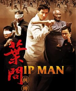 Ip Man Learn Master Achieve Poster paint by number