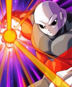 Jiren Dragon Ball Z paint by number