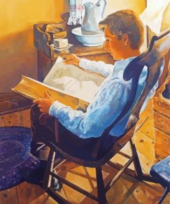 Joseph Smith Reading paint by number