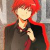 Karma Akabane Assassination Classroom Character paint by number