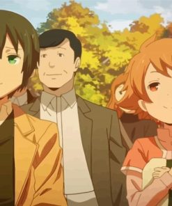 Kino No Tabi The Beautiful World Characters paint by number