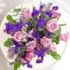 Lavender Mixed Flowers paint by number