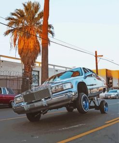 Lowrider Car paint by number