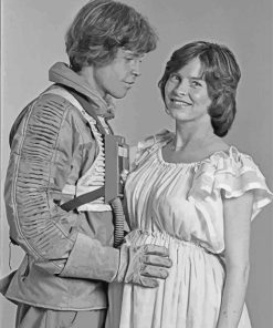 Mark Hamill And His Wife paint by number