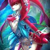 Mipha The Zora Champion paint by number