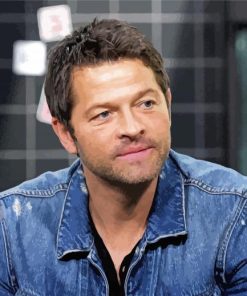 Misha Collins paint by number