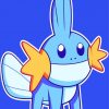 Mudkip paint by number