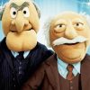 Muppets Waldorf And Statler paint by number