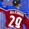 Nathan MacKinnon Art paint by number