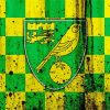 Norwich City Football Club Logo paint by number