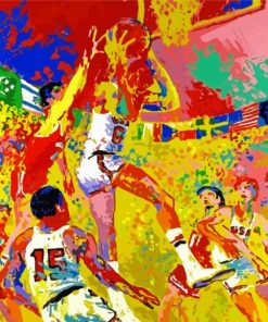 Olympic Basketball Art paint by number