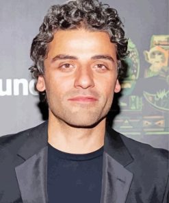 Oscar Isaac Actor paint by number