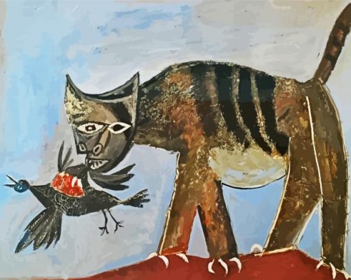 Picasso Cat paint by number